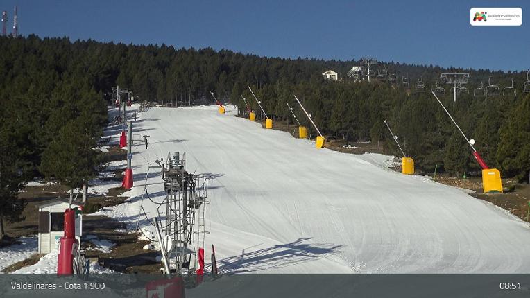 Webcam Valdelinares: Cota 1900 Pistas