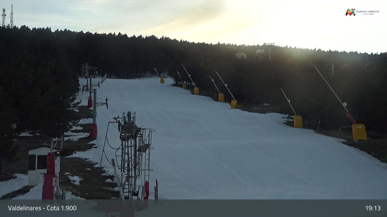 Webcam Valdelinares: Cota 1900 Pistas