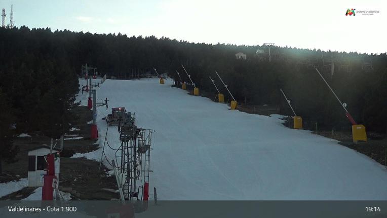 Webcam Valdelinares: Cota 1900 Pistas