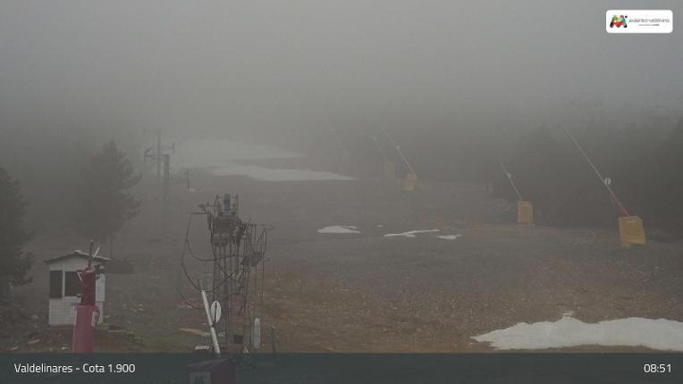 Webcam Valdelinares: Cota 1900 Pistas