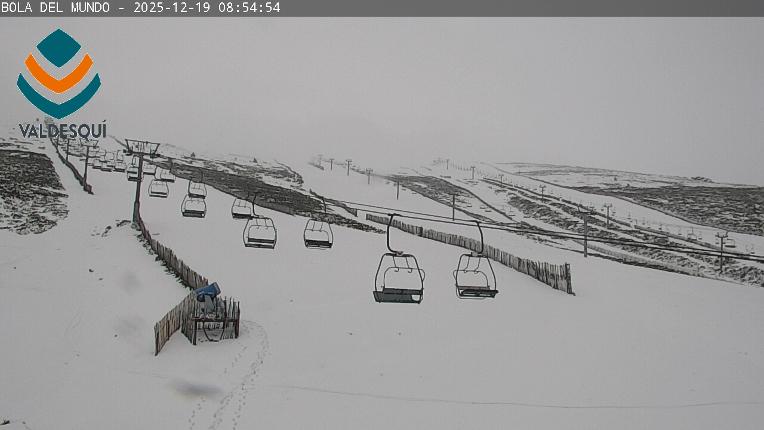 Webcam Valdesquí: Bola del mundo