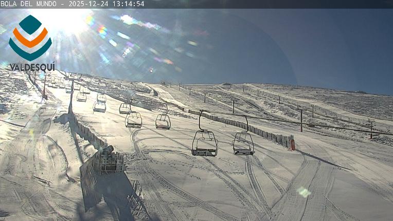 Webcam Valdesquí: Bola del mundo