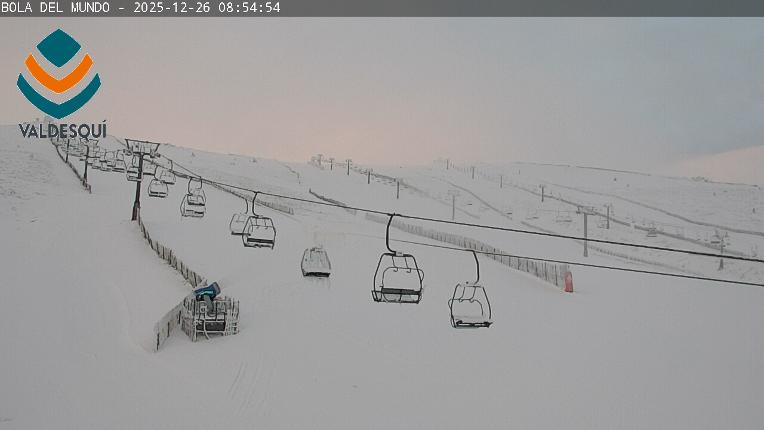 Webcam Valdesquí: Bola del mundo