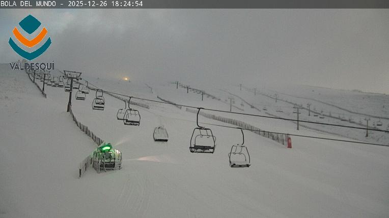 Webcam Valdesquí: Bola del mundo