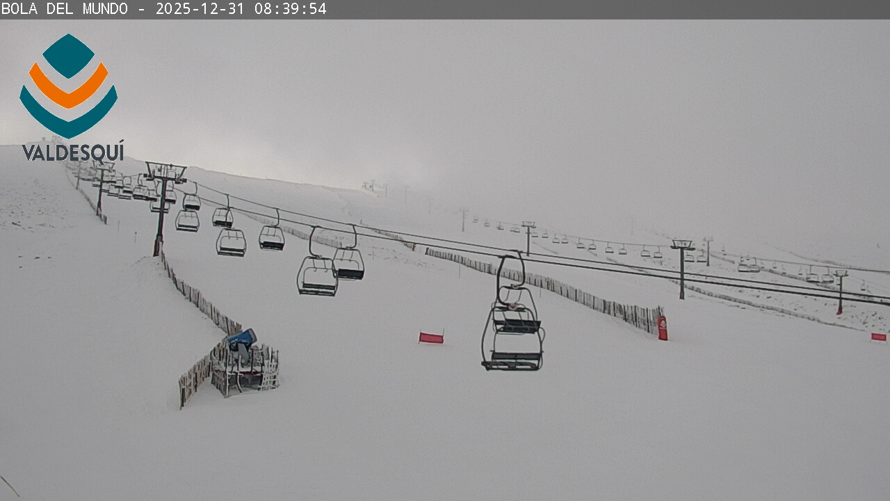 Webcam Valdesquí: Bola del mundo