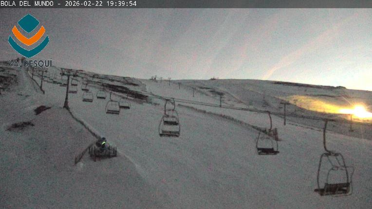 Webcam Valdesquí: Bola del mundo