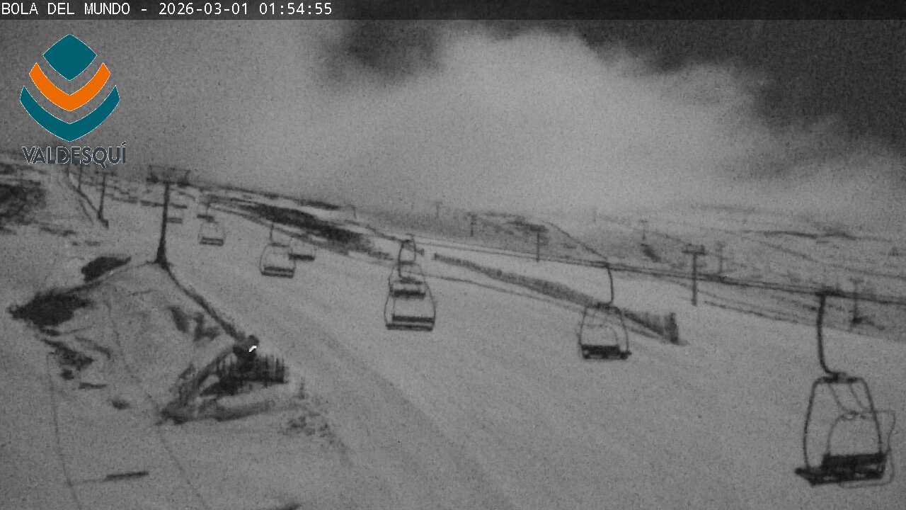 Webcam Valdesquí: Bola del mundo