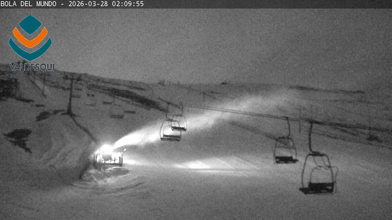 Webcam Valdesquí: Bola del mundo