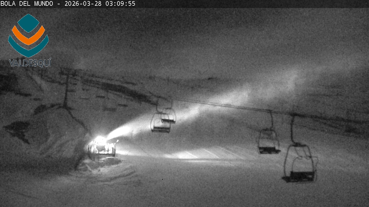 Webcam Valdesquí: Bola del mundo