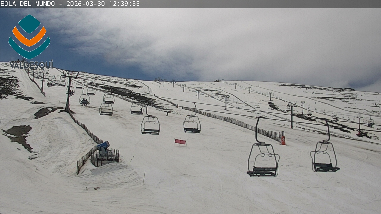 Webcam Valdesquí: Bola del mundo