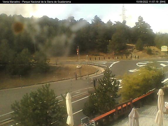 Webcam Valdesquí: Carretera acceso