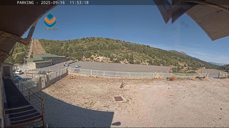 Webcam Valdesquí: Parking