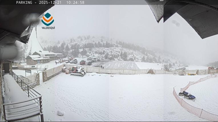 Webcam Valdesquí: Parking
