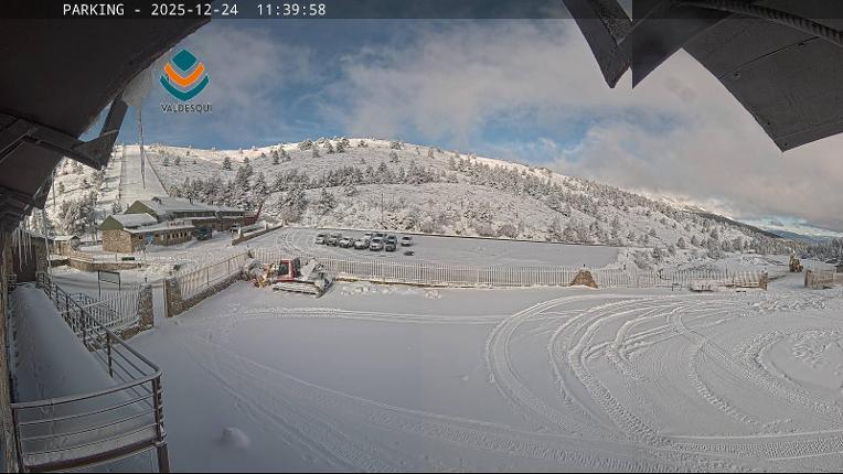 Webcam Valdesquí: Parking