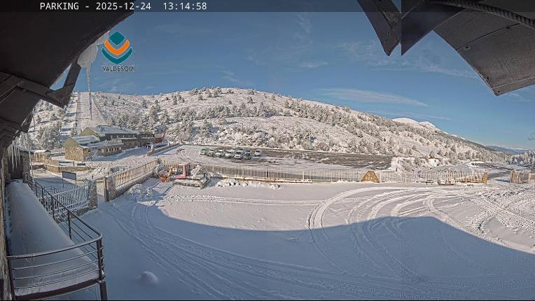Webcam Valdesquí: Parking