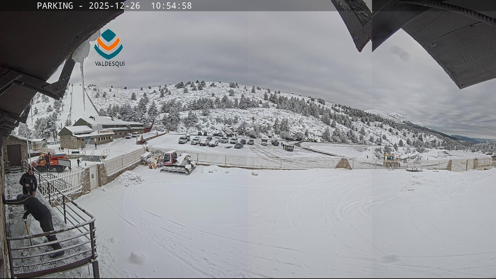 Webcam Valdesquí: Parking