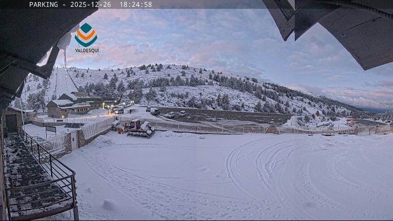 Webcam Valdesquí: Parking