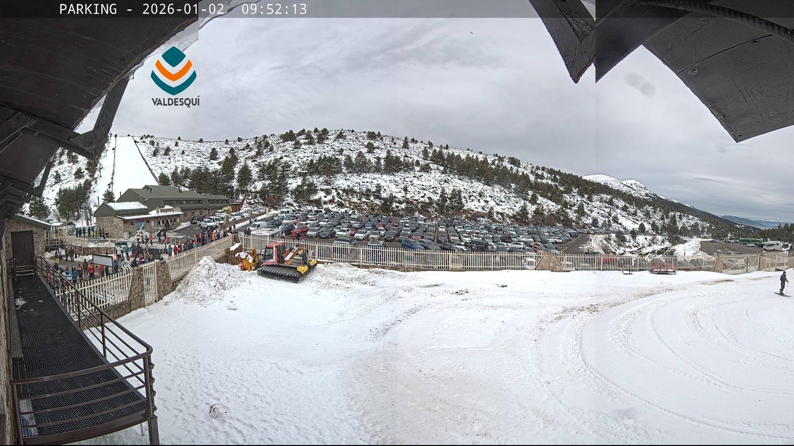 Webcam Valdesquí: Parking