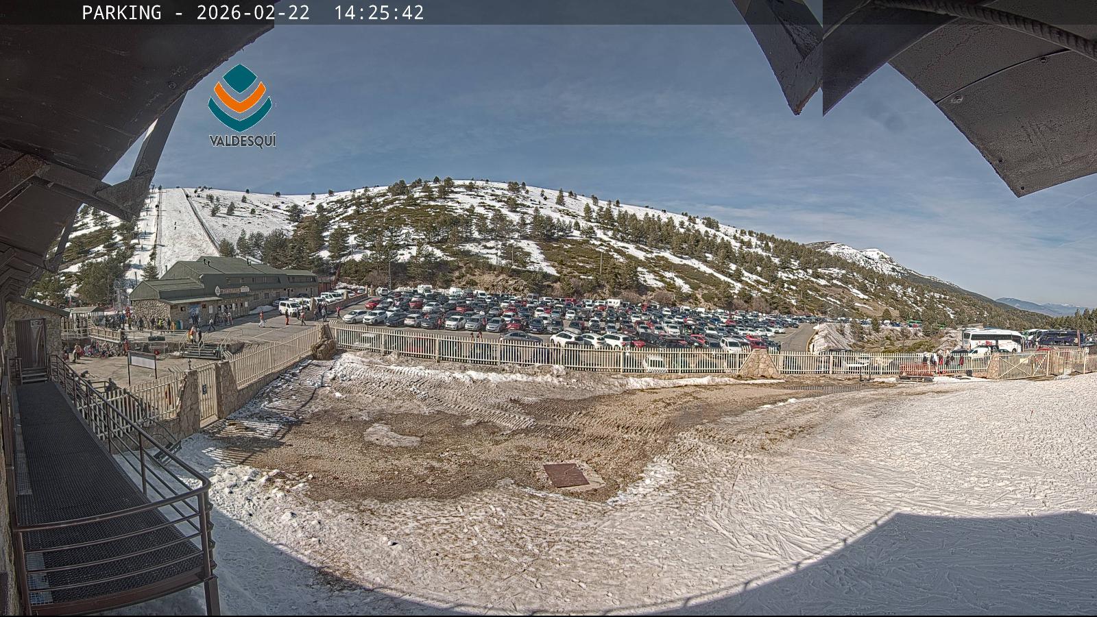 Webcam Valdesquí: Parking