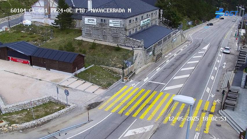 Webcam Valdesquí: Pto Navacerrada