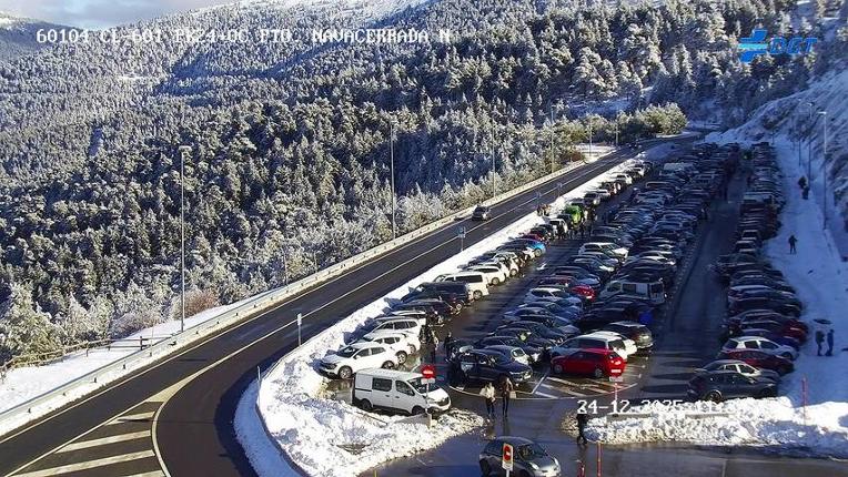 Webcam Valdesquí: Pto Navacerrada