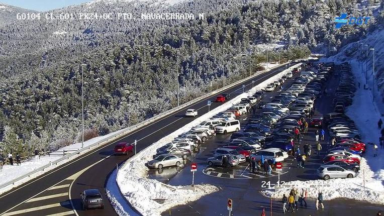 Webcam Valdesquí: Pto Navacerrada