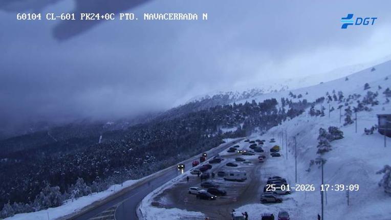Webcam Valdesquí: Pto Navacerrada