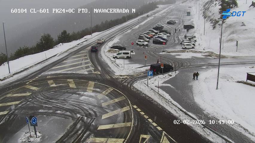 Webcam Valdesquí: Pto Navacerrada