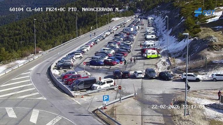 Webcam Valdesquí: Pto Navacerrada