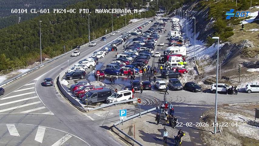 Webcam Valdesquí: Pto Navacerrada