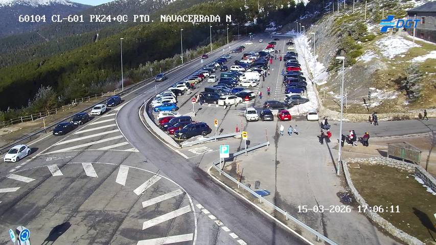 Webcam Valdesquí: Pto Navacerrada