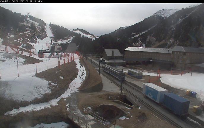 Webcam Vall de Núria: Estación