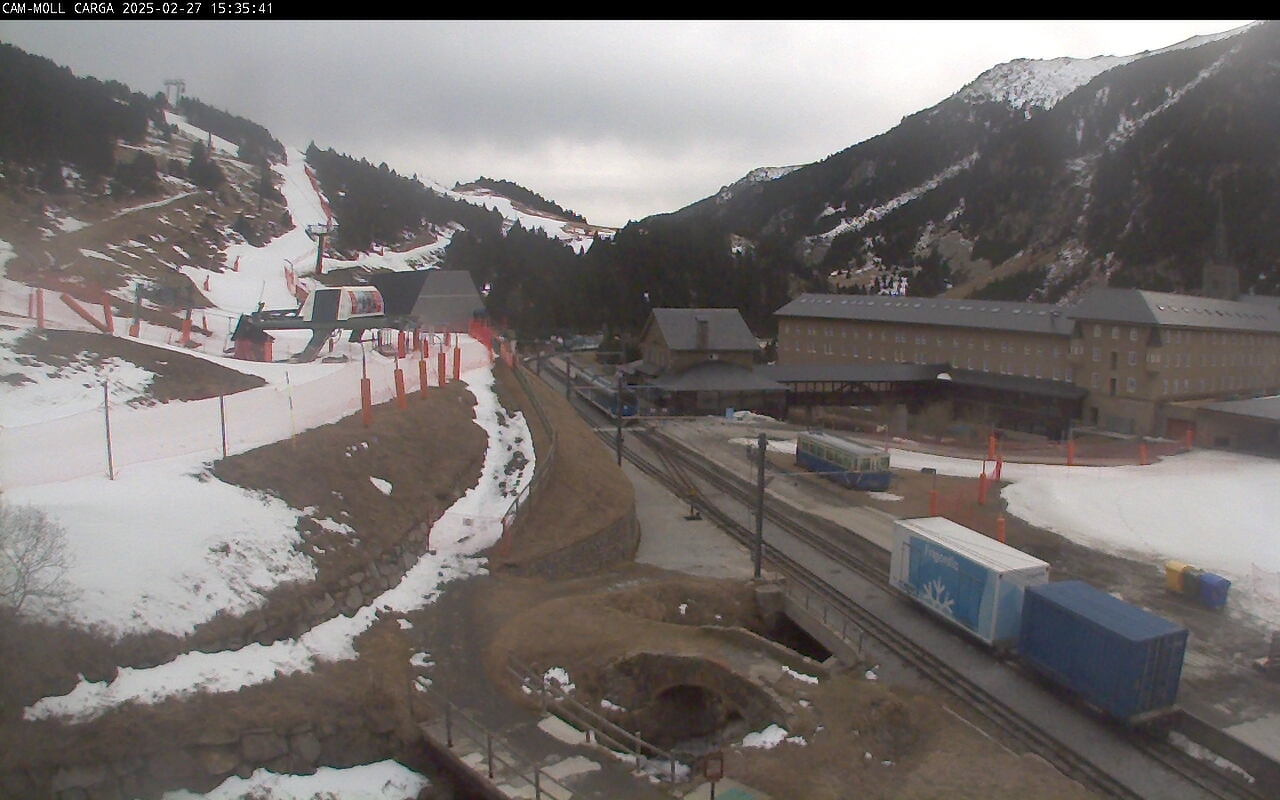 Webcam Vall de Núria: Estación