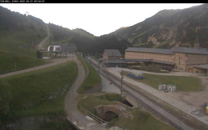 Webcam Vall de Núria: Estación