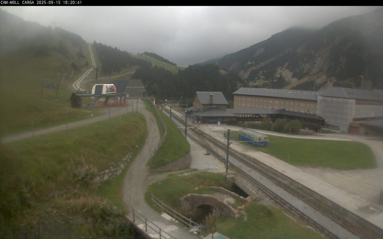 Webcam Vall de Núria: Estación