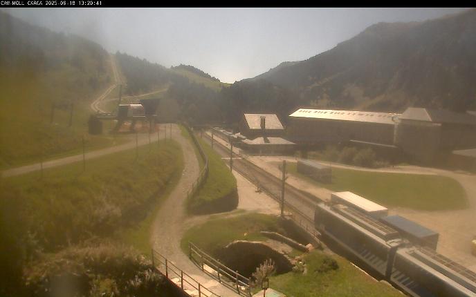 Webcam Vall de Núria: Estación