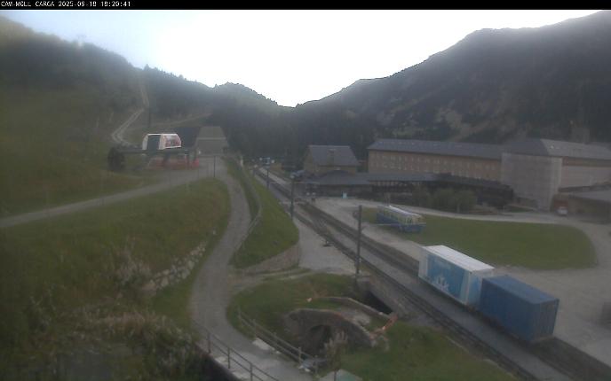 Webcam Vall de Núria: Estación