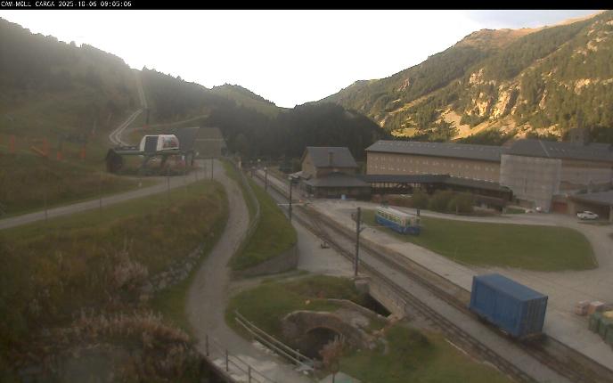 Webcam Vall de Núria: Estación