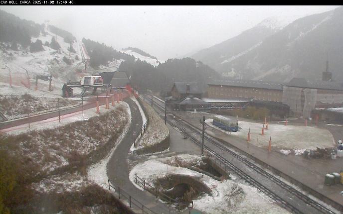 Webcam Vall de Núria: Estación