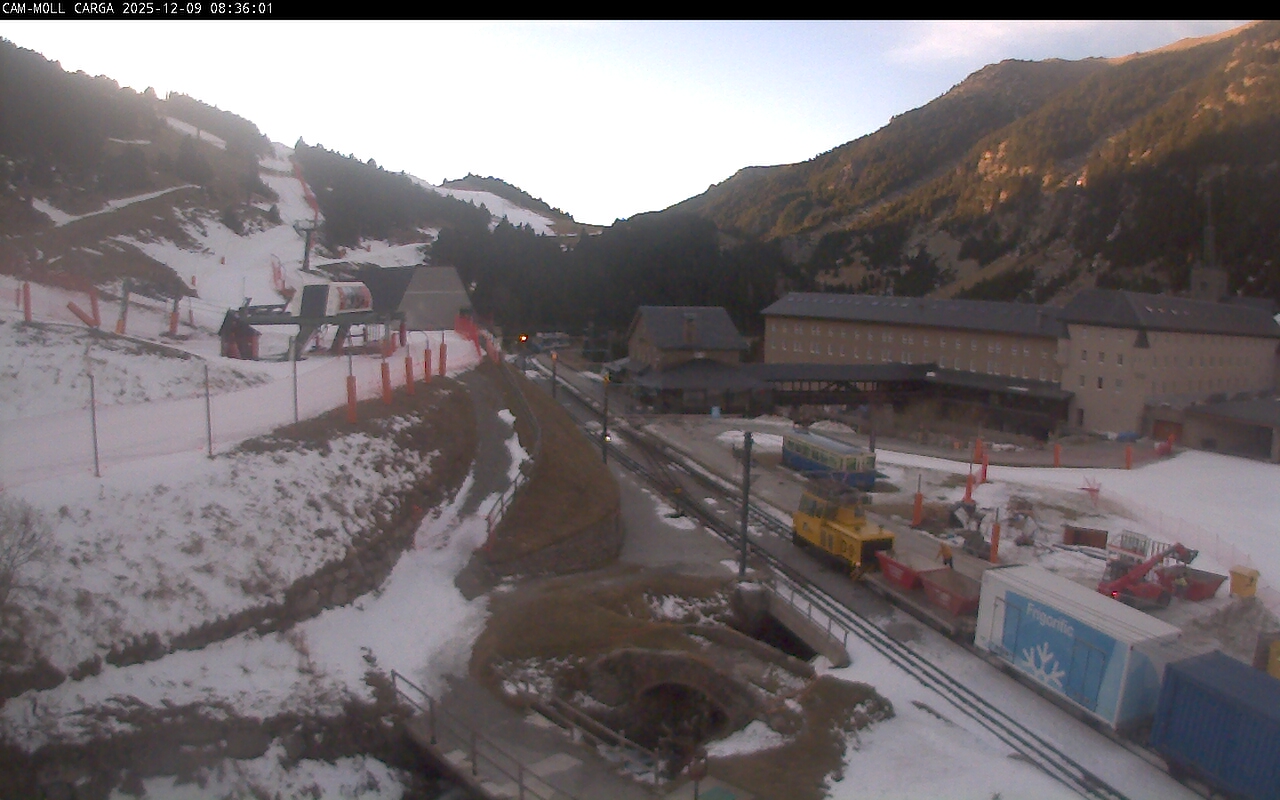 Webcam Vall de Núria: Estación
