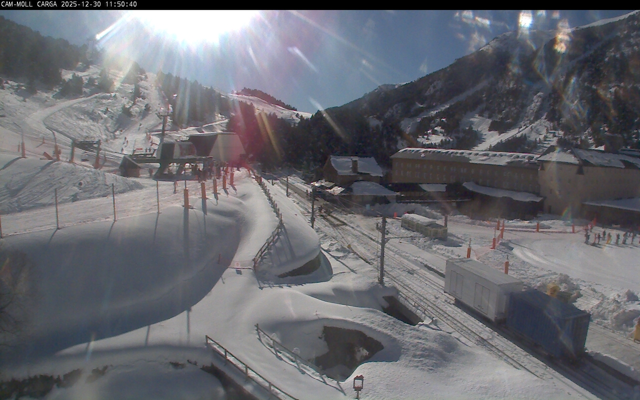 Webcam Vall de Núria: Estación