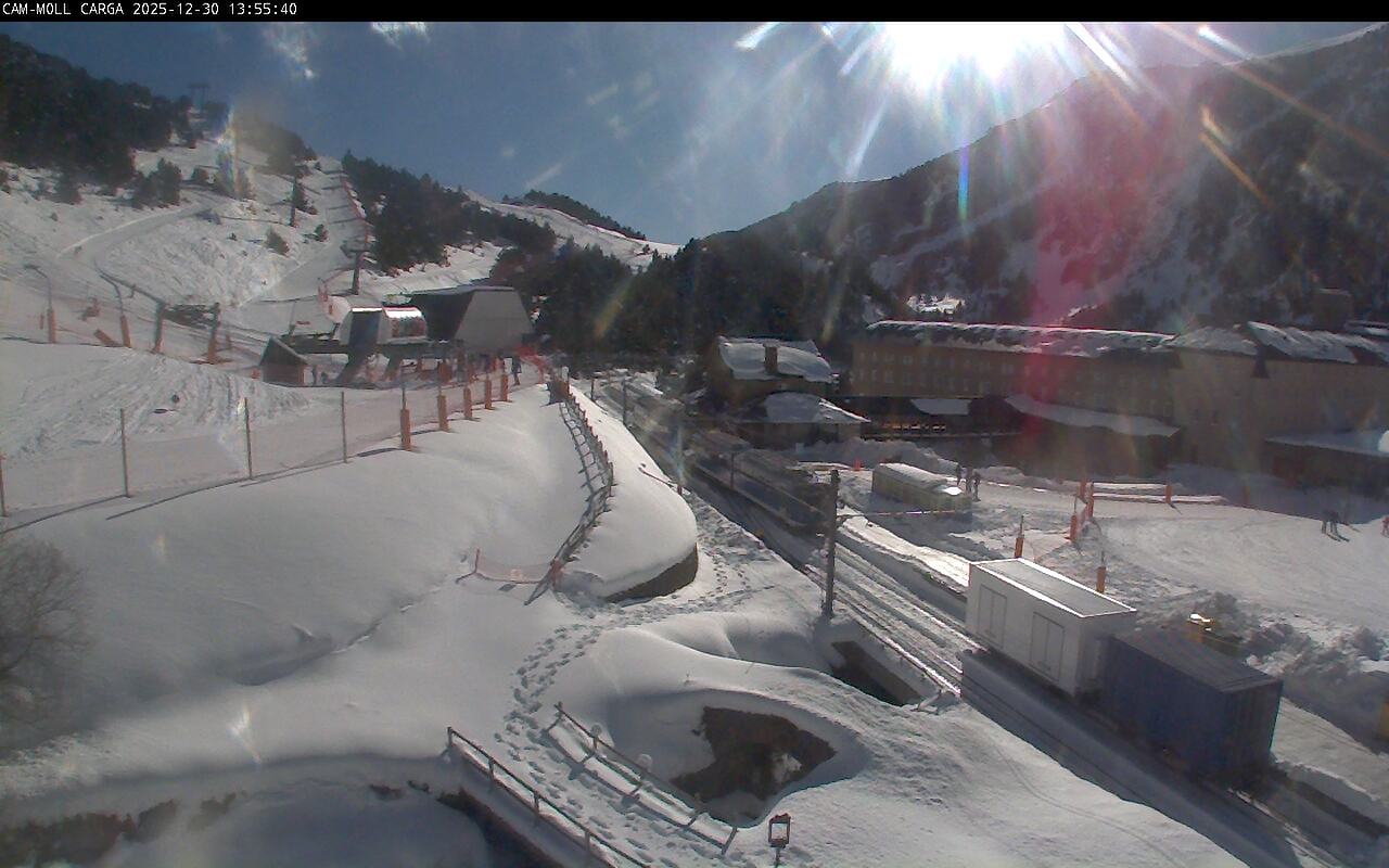 Webcam Vall de Núria: Estación