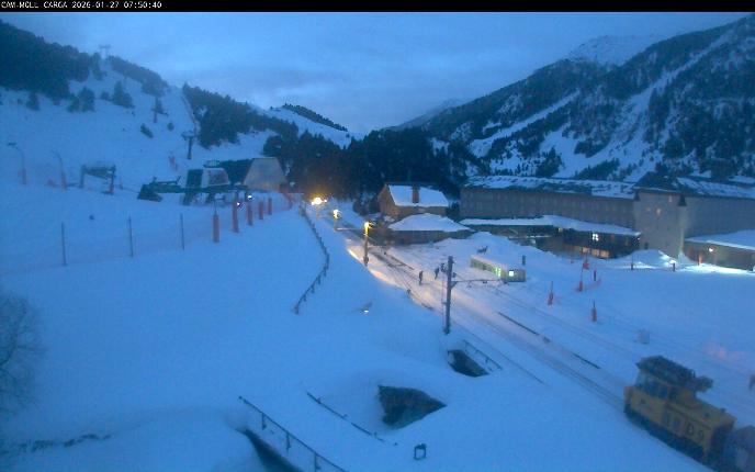 Webcam Vall de Núria: Estación