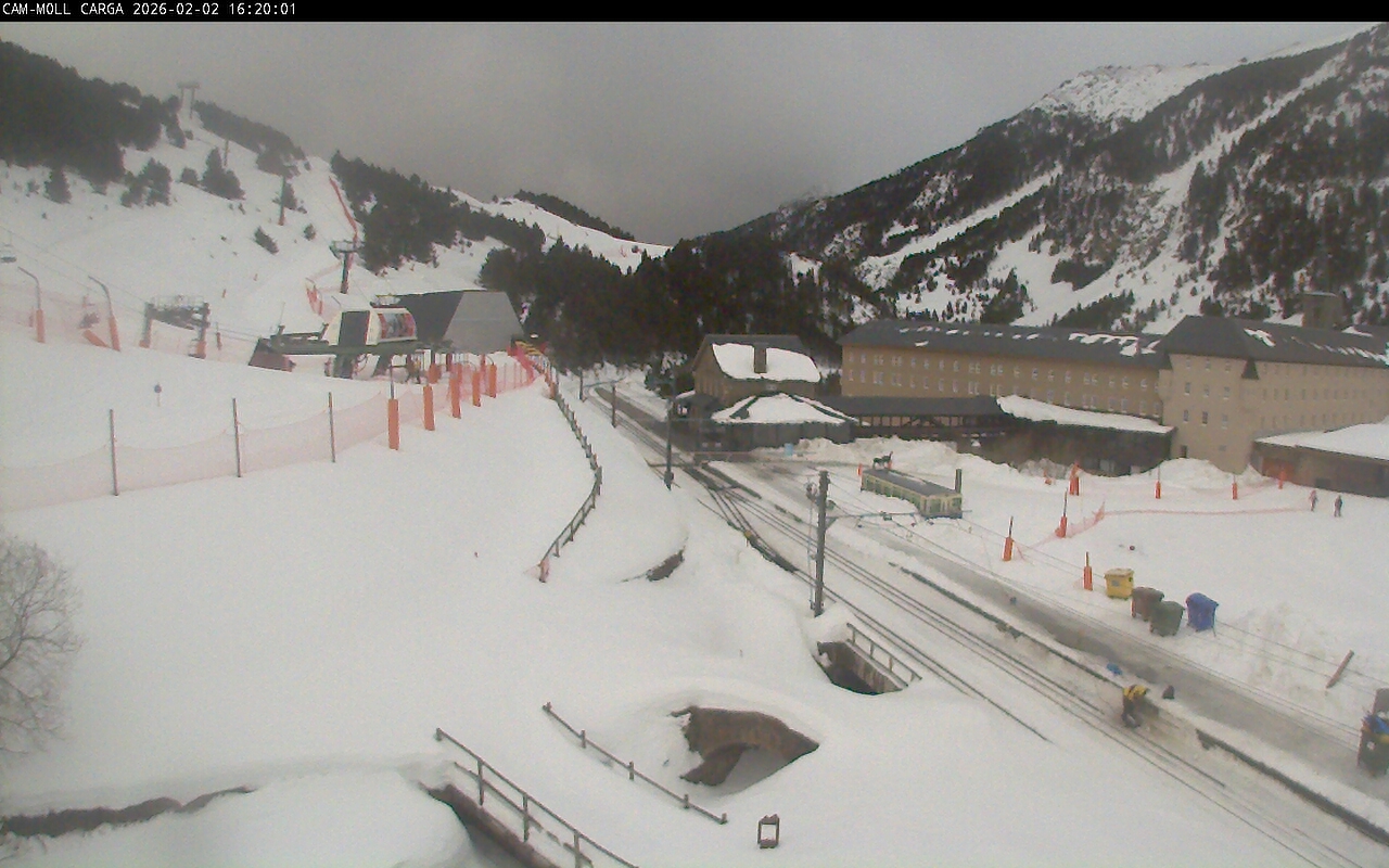 Webcam Vall de Núria: Estación