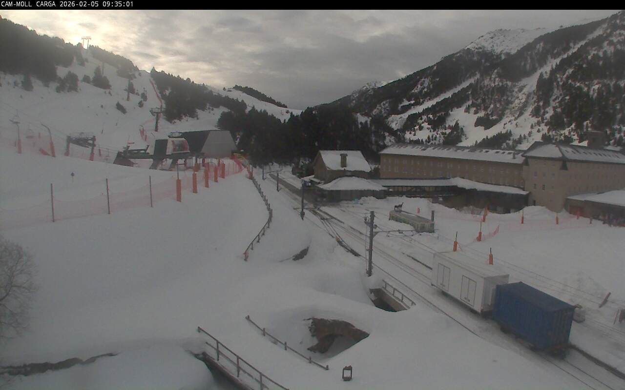 Webcam Vall de Núria: Estación