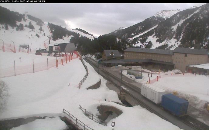 Webcam Vall de Núria: Estación