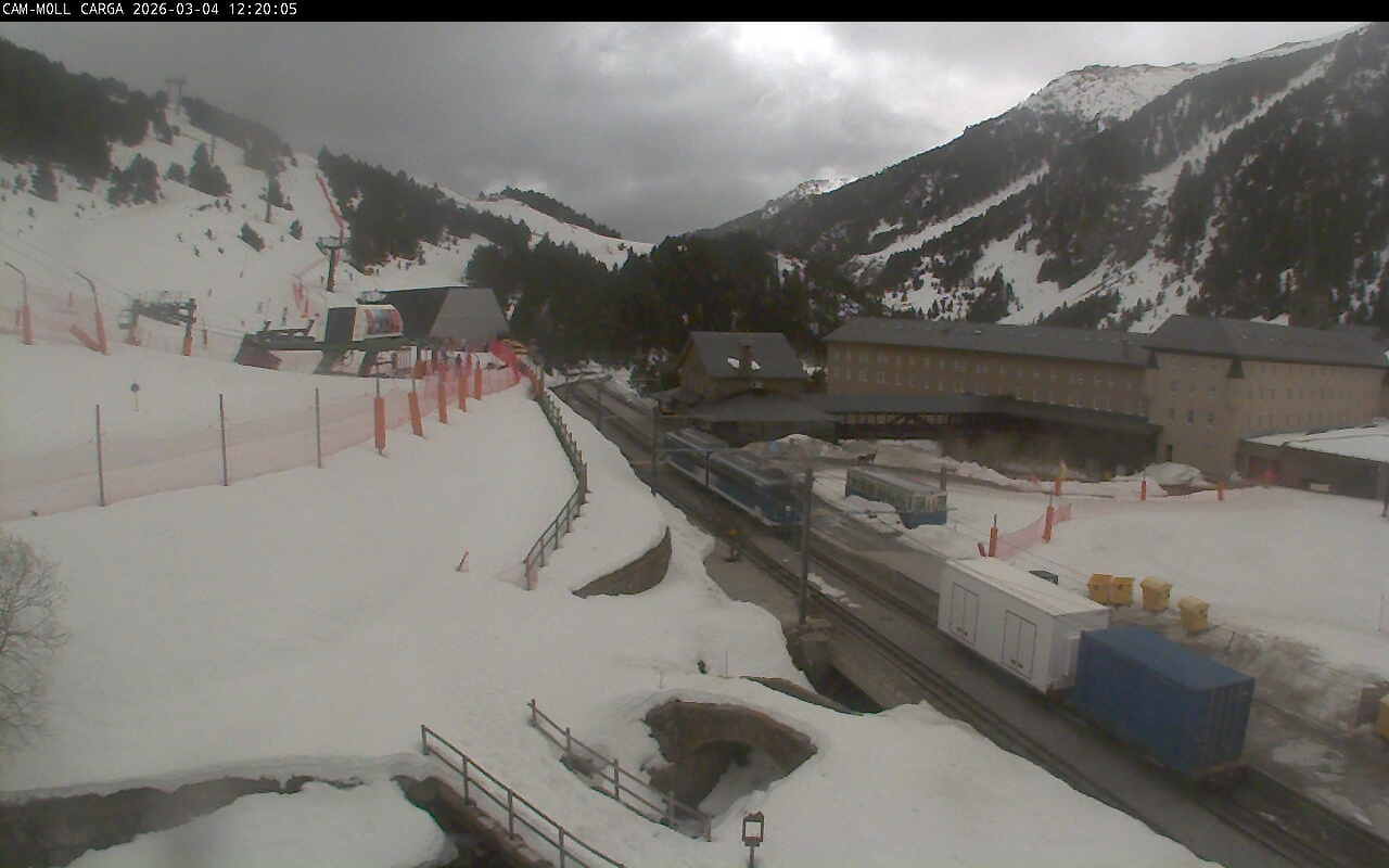 Webcam Vall de Núria: Estación