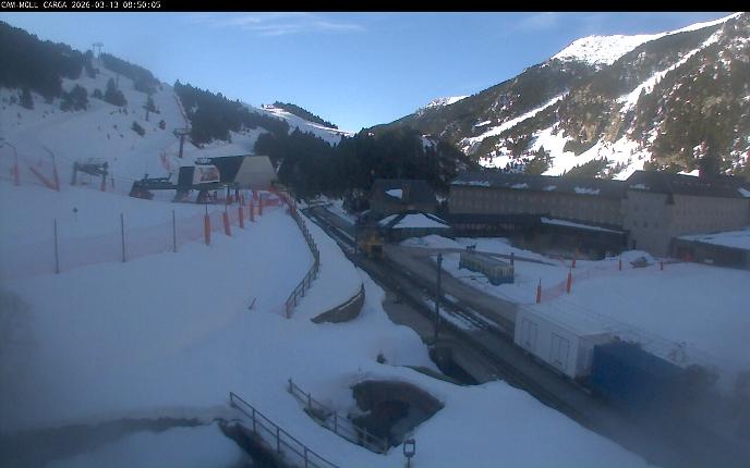 Webcam Vall de Núria: Estación