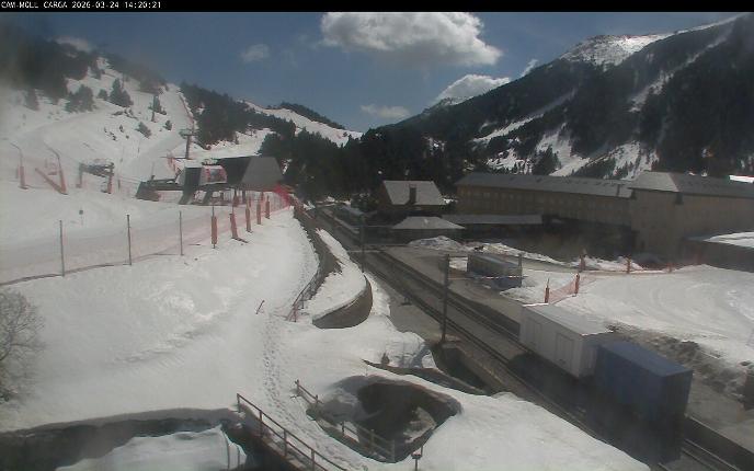 Webcam Vall de Núria: Estación