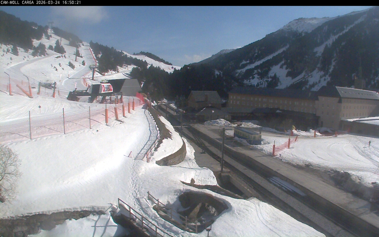 Webcam Vall de Núria: Estación